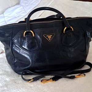 Prada Bauletto Vitello Shine